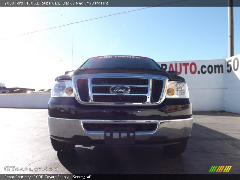 Black / Medium/Dark Flint 2008 Ford F150 XLT SuperCab