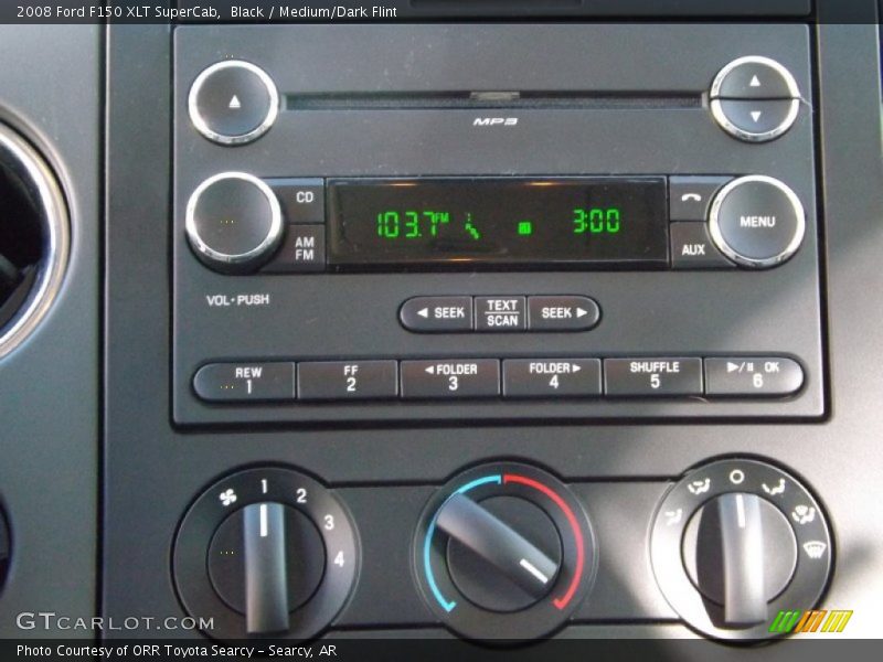 Black / Medium/Dark Flint 2008 Ford F150 XLT SuperCab