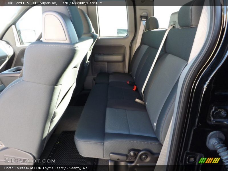 Black / Medium/Dark Flint 2008 Ford F150 XLT SuperCab