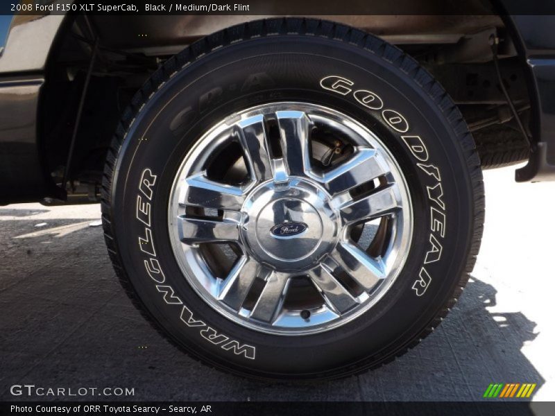 Black / Medium/Dark Flint 2008 Ford F150 XLT SuperCab
