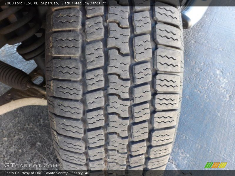 Black / Medium/Dark Flint 2008 Ford F150 XLT SuperCab