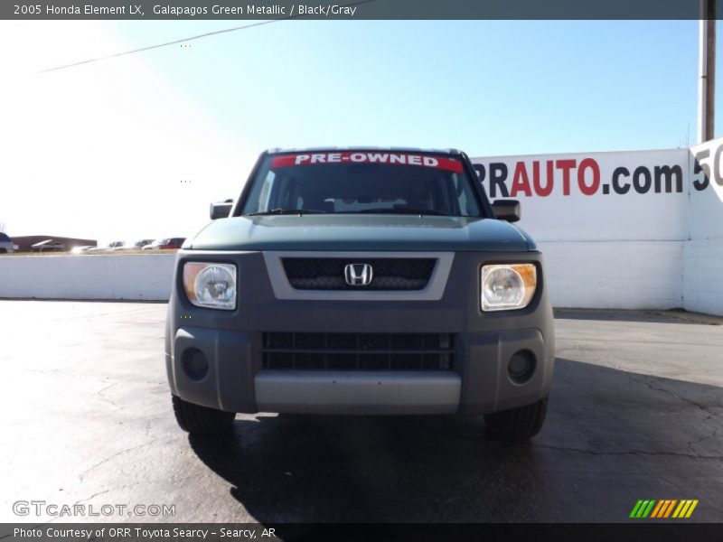 Galapagos Green Metallic / Black/Gray 2005 Honda Element LX