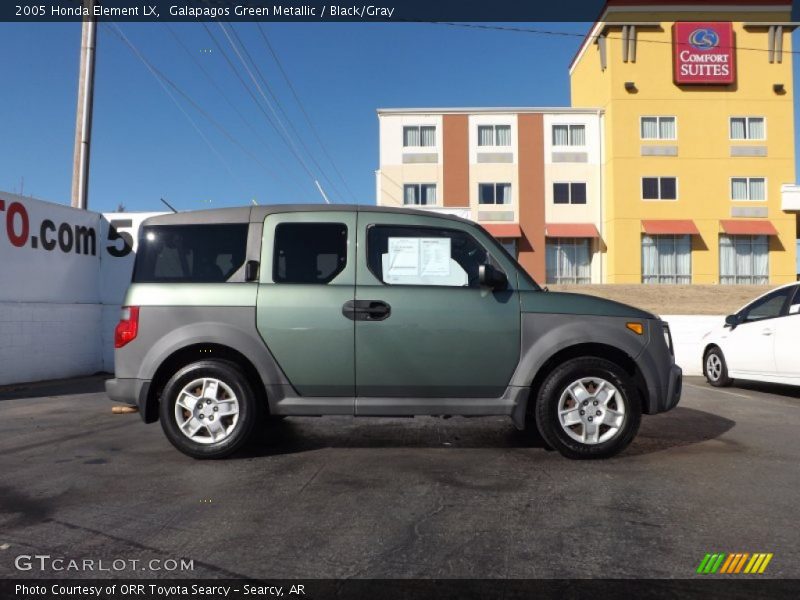 Galapagos Green Metallic / Black/Gray 2005 Honda Element LX
