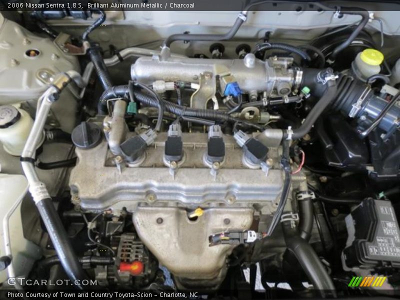 Brilliant Aluminum Metallic / Charcoal 2006 Nissan Sentra 1.8 S