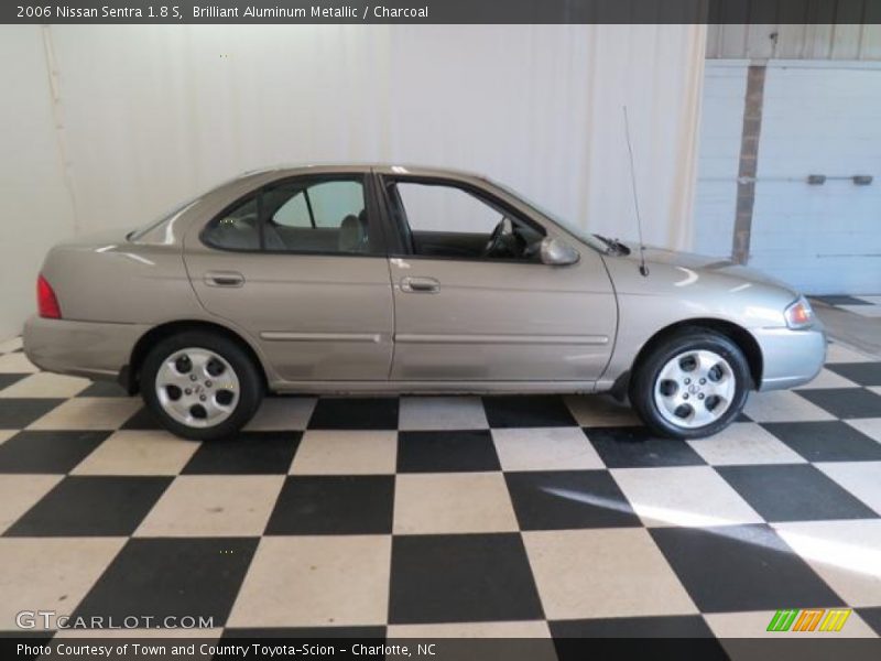 Brilliant Aluminum Metallic / Charcoal 2006 Nissan Sentra 1.8 S