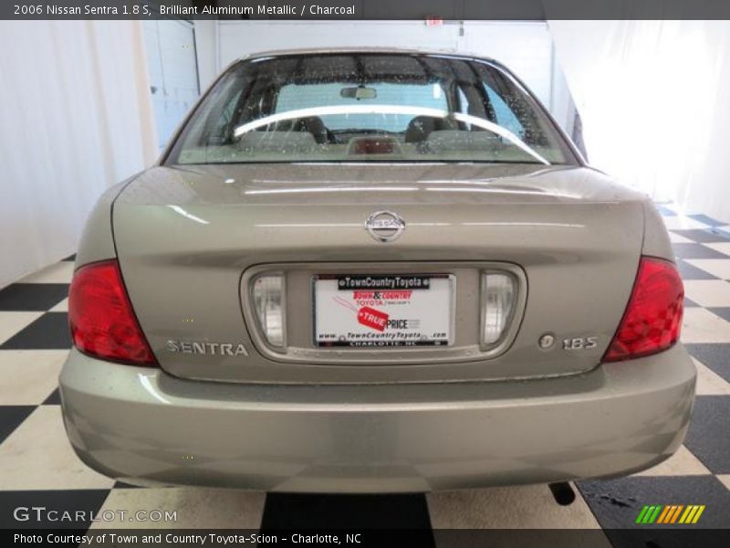 Brilliant Aluminum Metallic / Charcoal 2006 Nissan Sentra 1.8 S