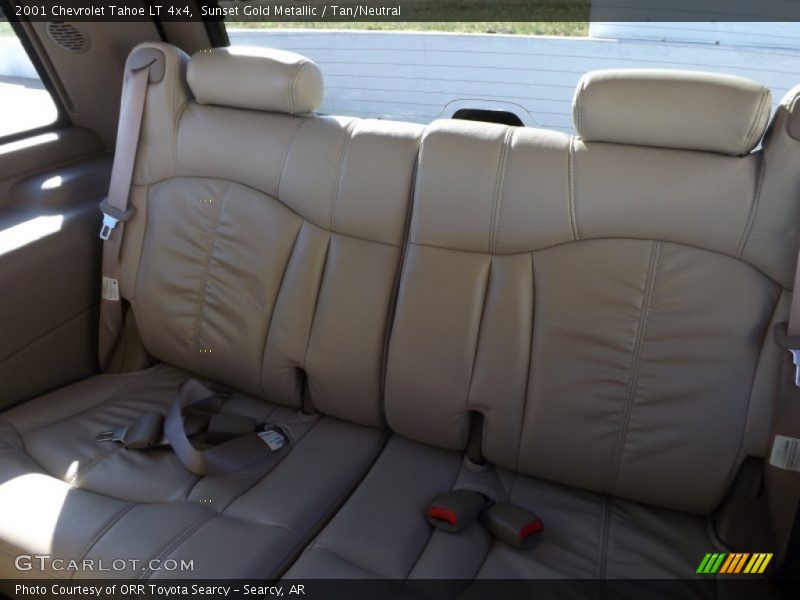 Sunset Gold Metallic / Tan/Neutral 2001 Chevrolet Tahoe LT 4x4