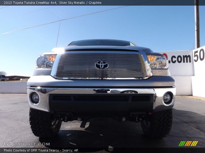 Silver Sky Metallic / Graphite 2013 Toyota Tundra CrewMax 4x4