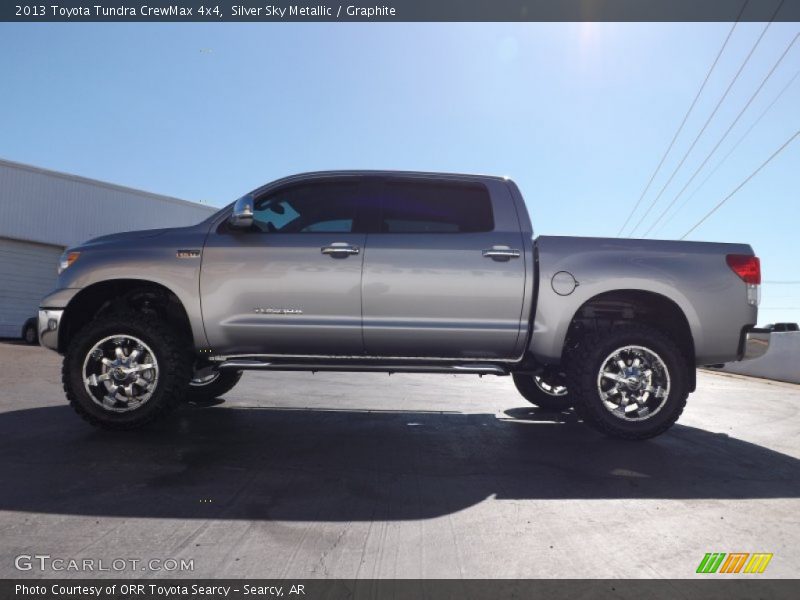 Silver Sky Metallic / Graphite 2013 Toyota Tundra CrewMax 4x4