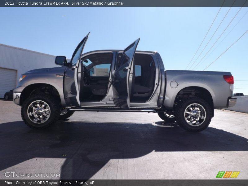 Silver Sky Metallic / Graphite 2013 Toyota Tundra CrewMax 4x4