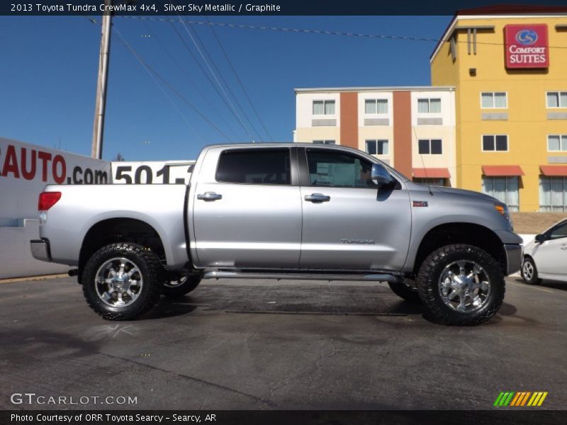 Silver Sky Metallic / Graphite 2013 Toyota Tundra CrewMax 4x4