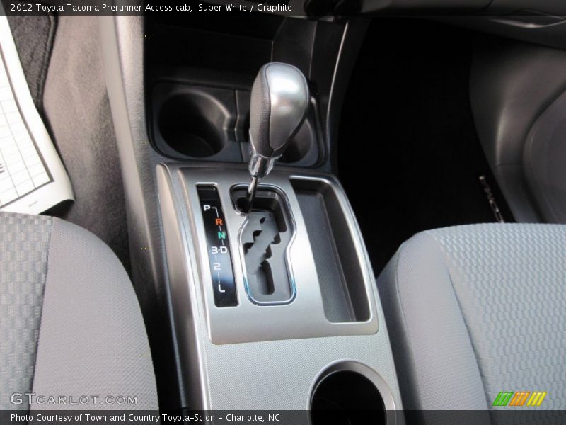 Super White / Graphite 2012 Toyota Tacoma Prerunner Access cab