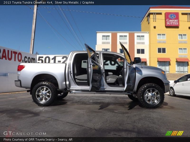Silver Sky Metallic / Graphite 2013 Toyota Tundra CrewMax 4x4