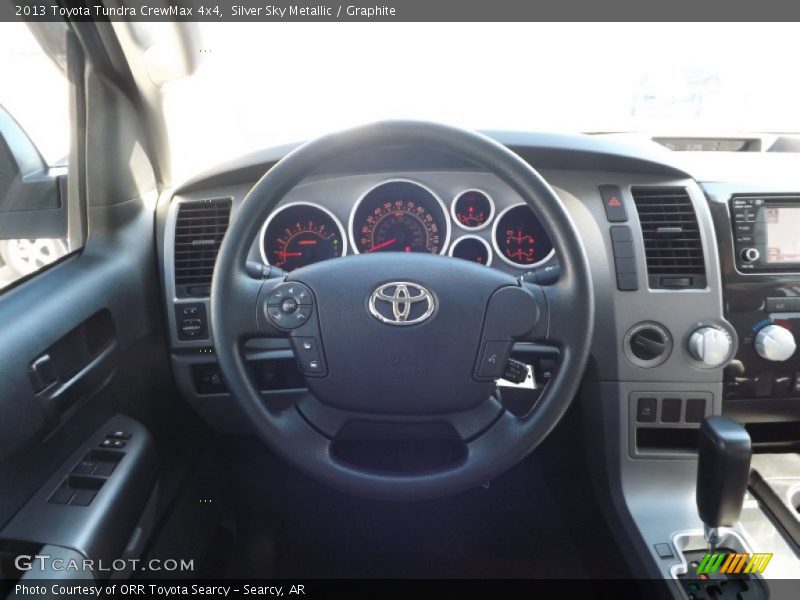 Silver Sky Metallic / Graphite 2013 Toyota Tundra CrewMax 4x4