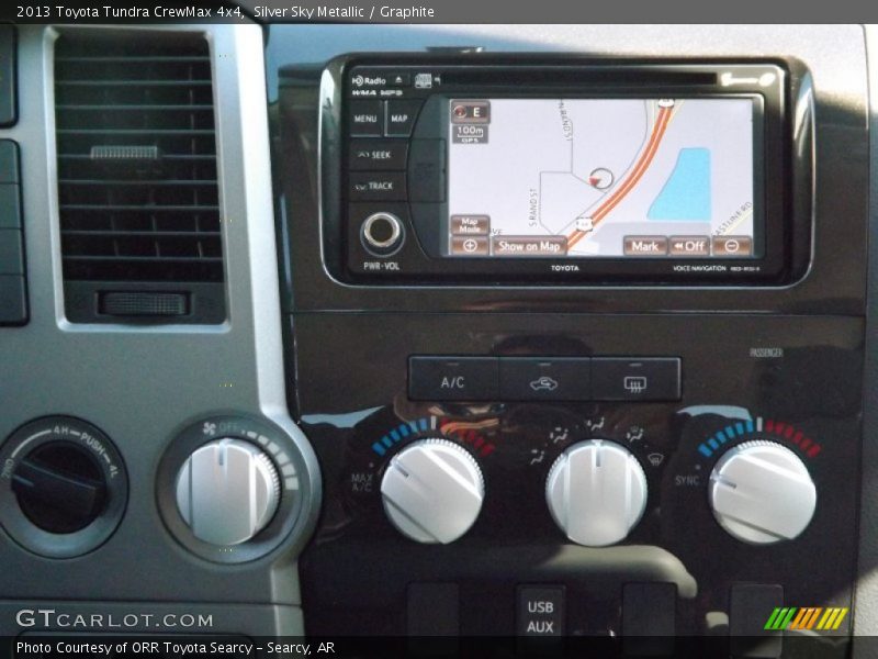 Silver Sky Metallic / Graphite 2013 Toyota Tundra CrewMax 4x4