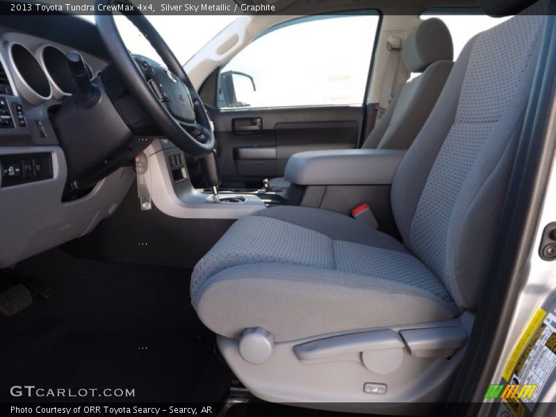 Silver Sky Metallic / Graphite 2013 Toyota Tundra CrewMax 4x4