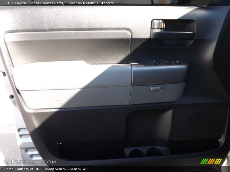 Silver Sky Metallic / Graphite 2013 Toyota Tundra CrewMax 4x4