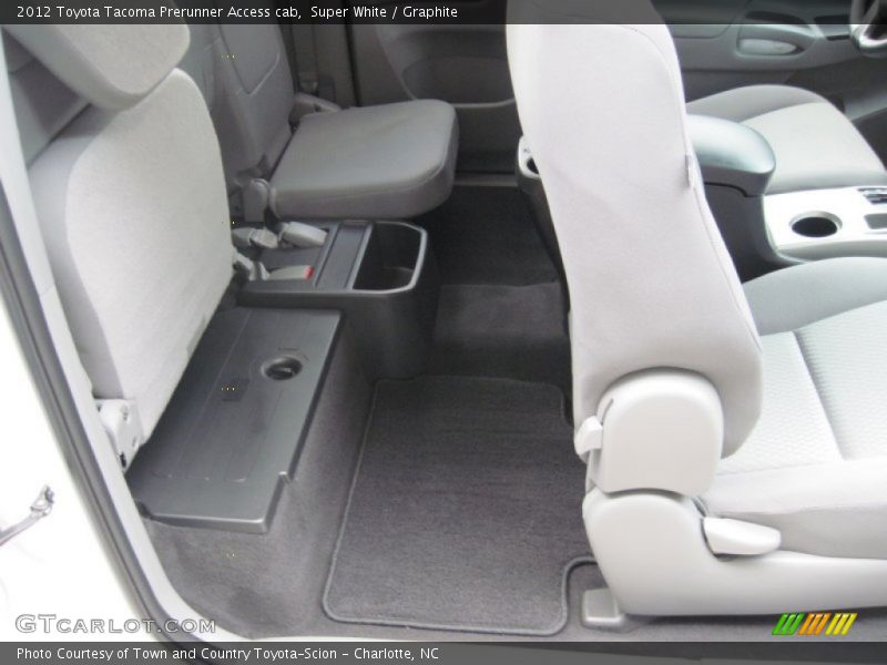 Super White / Graphite 2012 Toyota Tacoma Prerunner Access cab