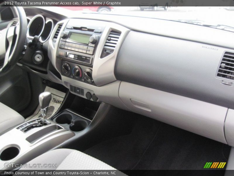 Super White / Graphite 2012 Toyota Tacoma Prerunner Access cab