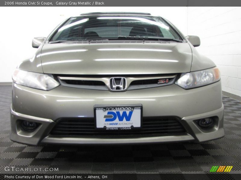 Galaxy Gray Metallic / Black 2006 Honda Civic Si Coupe