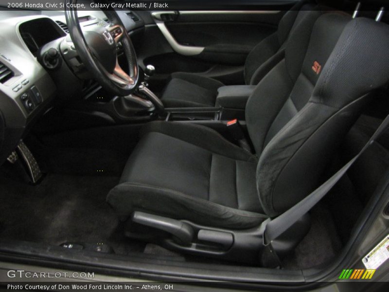 Galaxy Gray Metallic / Black 2006 Honda Civic Si Coupe