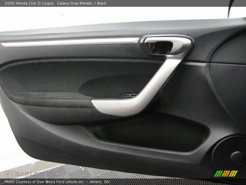 Galaxy Gray Metallic / Black 2006 Honda Civic Si Coupe