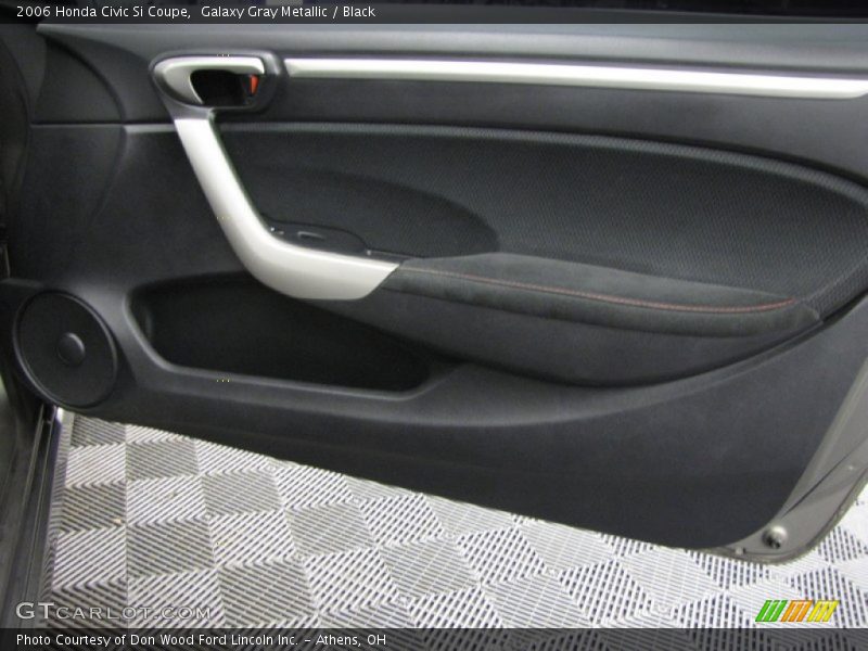 Galaxy Gray Metallic / Black 2006 Honda Civic Si Coupe