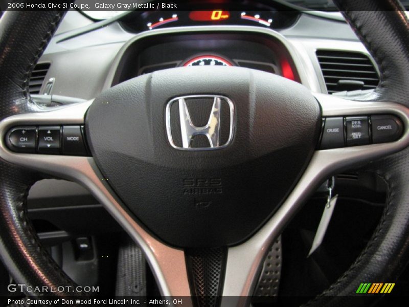 Galaxy Gray Metallic / Black 2006 Honda Civic Si Coupe