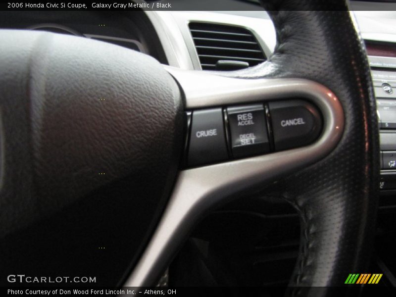Galaxy Gray Metallic / Black 2006 Honda Civic Si Coupe