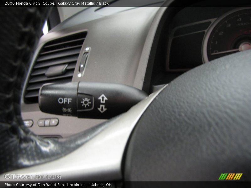 Galaxy Gray Metallic / Black 2006 Honda Civic Si Coupe