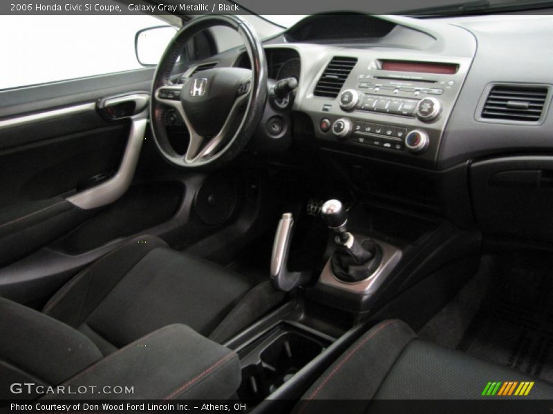 Galaxy Gray Metallic / Black 2006 Honda Civic Si Coupe
