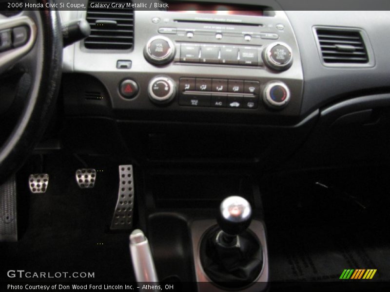 Galaxy Gray Metallic / Black 2006 Honda Civic Si Coupe
