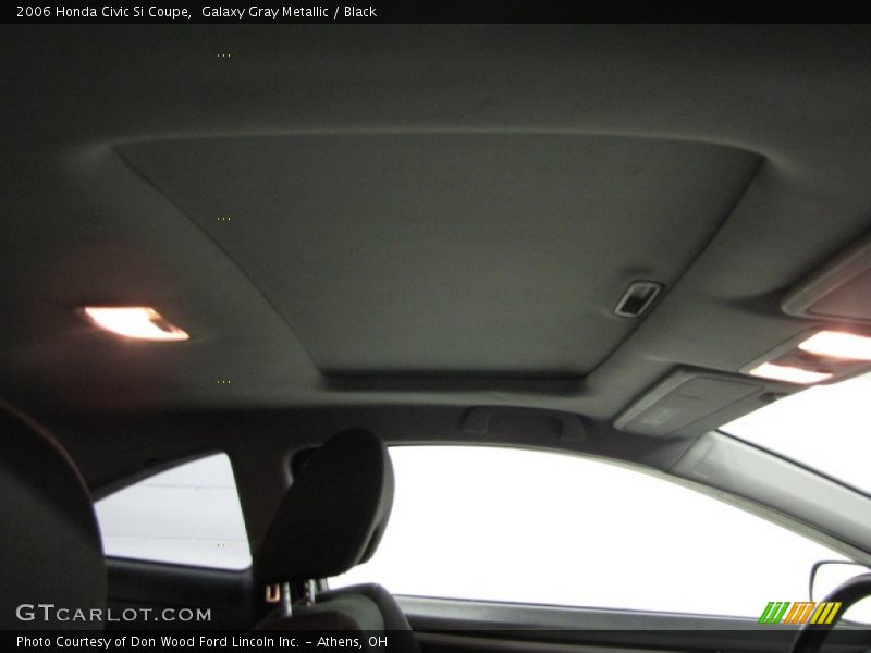 Galaxy Gray Metallic / Black 2006 Honda Civic Si Coupe