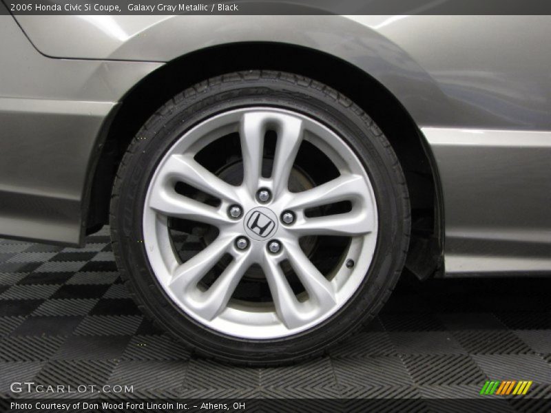 Galaxy Gray Metallic / Black 2006 Honda Civic Si Coupe