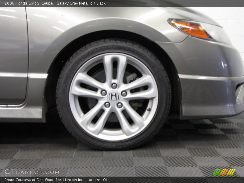 Galaxy Gray Metallic / Black 2006 Honda Civic Si Coupe