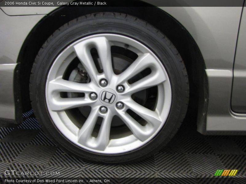 Galaxy Gray Metallic / Black 2006 Honda Civic Si Coupe