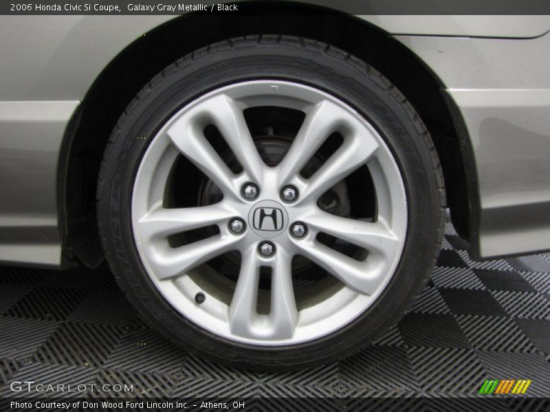 Galaxy Gray Metallic / Black 2006 Honda Civic Si Coupe