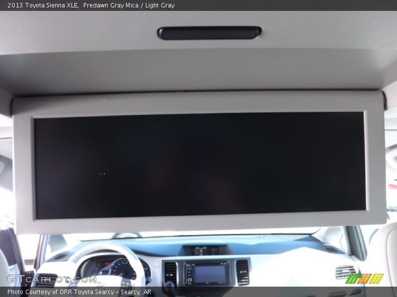 Predawn Gray Mica / Light Gray 2013 Toyota Sienna XLE