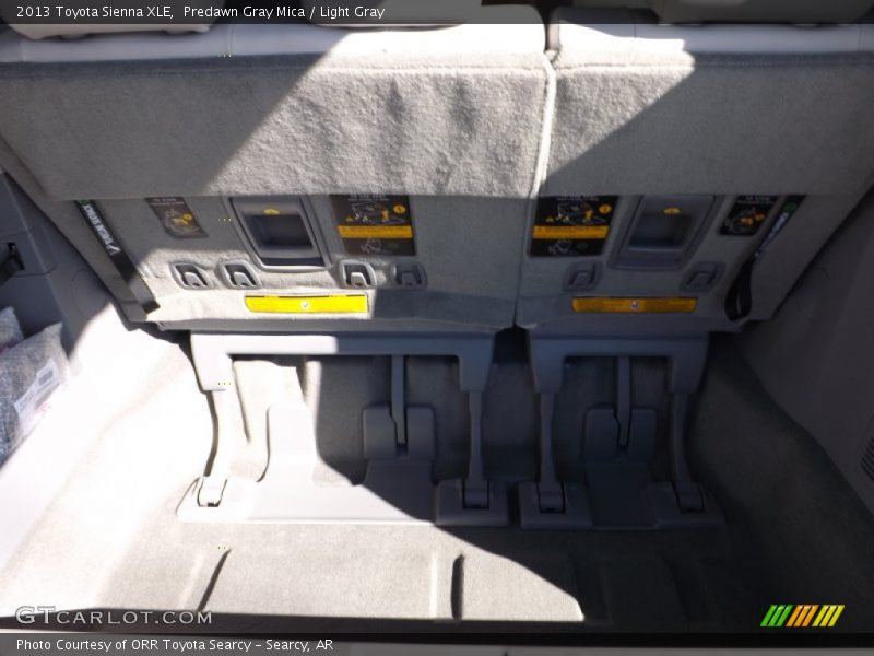 Predawn Gray Mica / Light Gray 2013 Toyota Sienna XLE