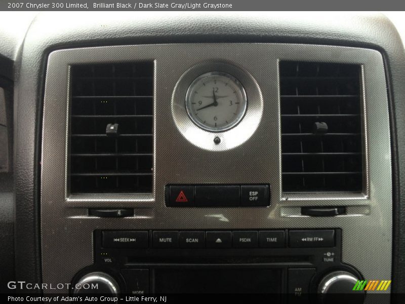 Brilliant Black / Dark Slate Gray/Light Graystone 2007 Chrysler 300 Limited