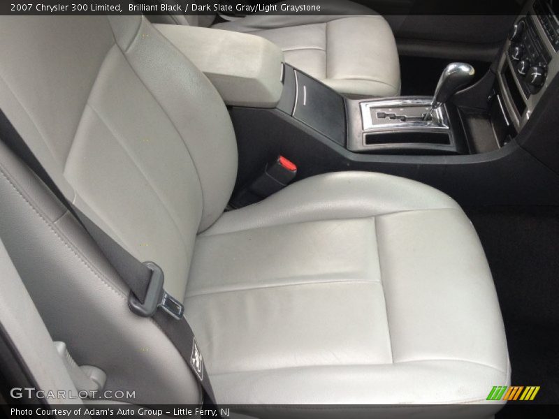 Brilliant Black / Dark Slate Gray/Light Graystone 2007 Chrysler 300 Limited