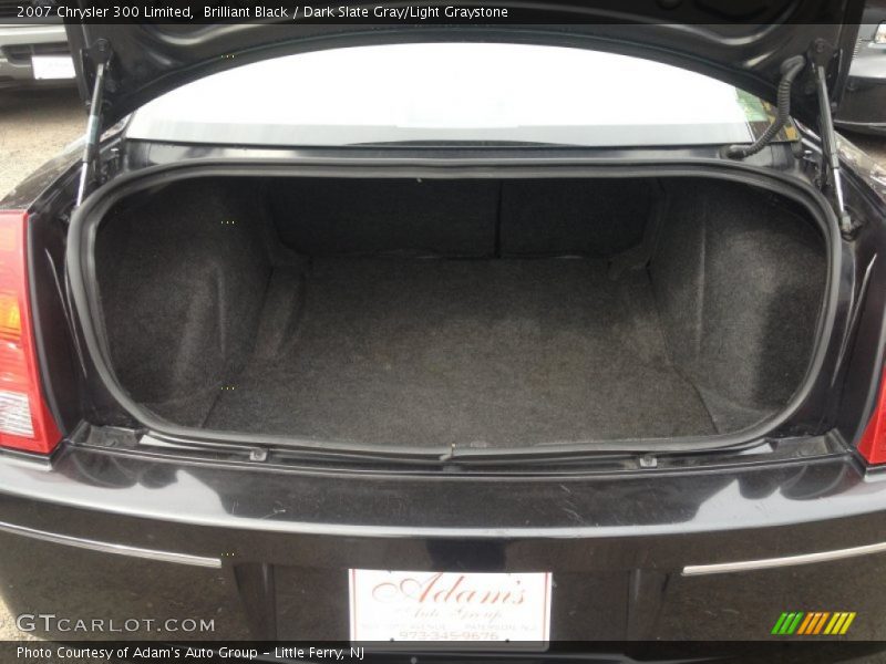 Brilliant Black / Dark Slate Gray/Light Graystone 2007 Chrysler 300 Limited