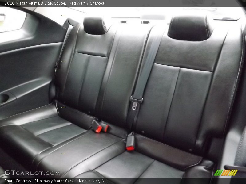 Rear Seat of 2010 Altima 3.5 SR Coupe