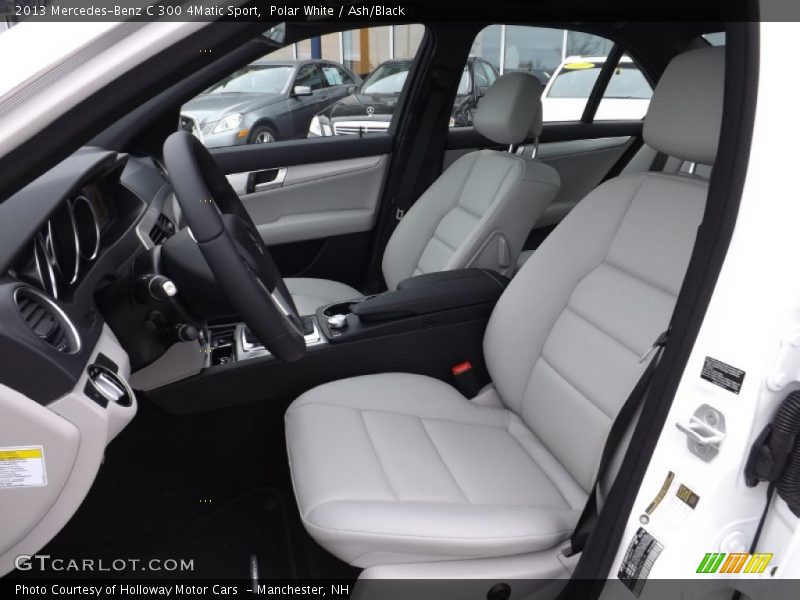 Front Seat of 2013 C 300 4Matic Sport