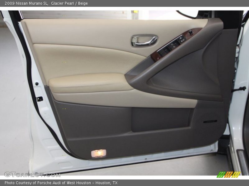 Glacier Pearl / Beige 2009 Nissan Murano SL