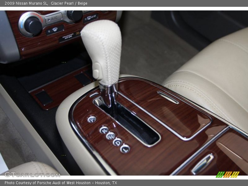 Glacier Pearl / Beige 2009 Nissan Murano SL