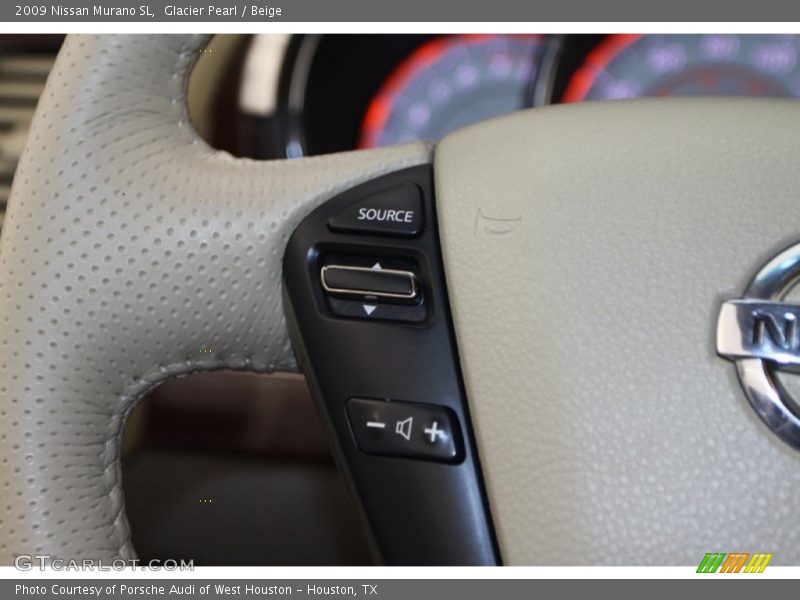 Glacier Pearl / Beige 2009 Nissan Murano SL