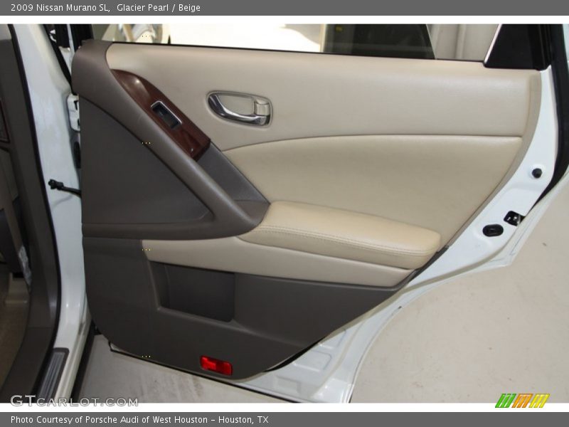 Glacier Pearl / Beige 2009 Nissan Murano SL