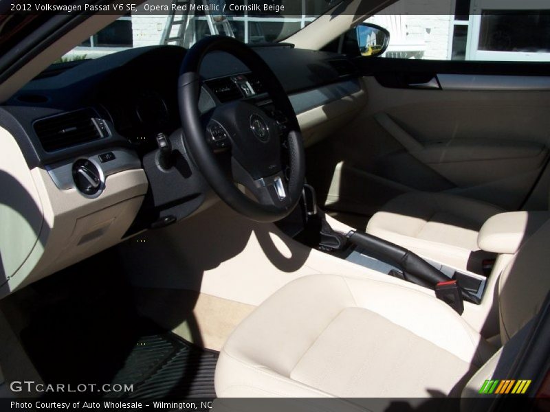 Opera Red Metallic / Cornsilk Beige 2012 Volkswagen Passat V6 SE