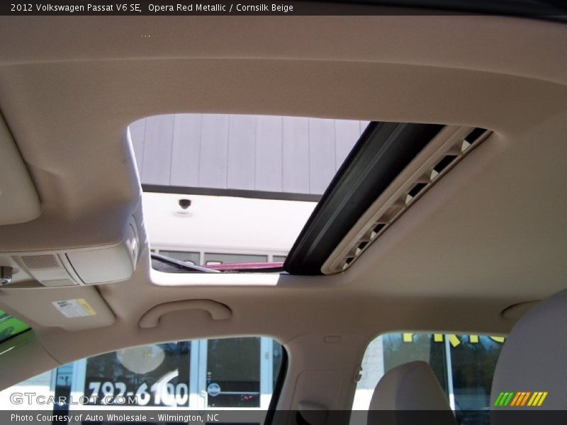 Opera Red Metallic / Cornsilk Beige 2012 Volkswagen Passat V6 SE